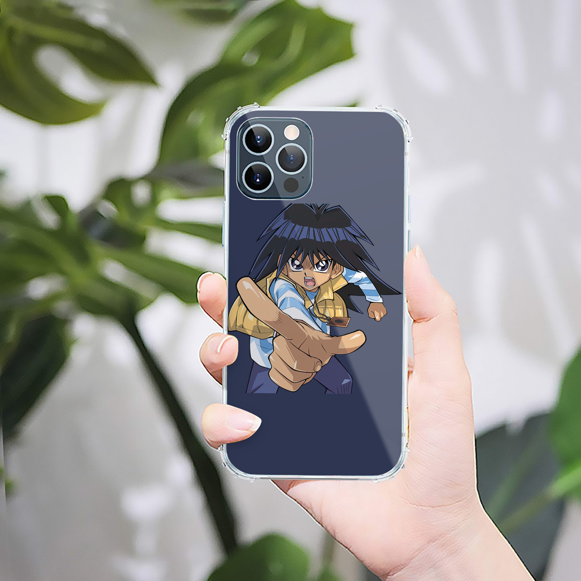 （画像用） 遊☆戯☆王 Yu-Gi-Oh! 【iPhone 12シリーズ対応】透明スマホケース（クリアソフトケース）